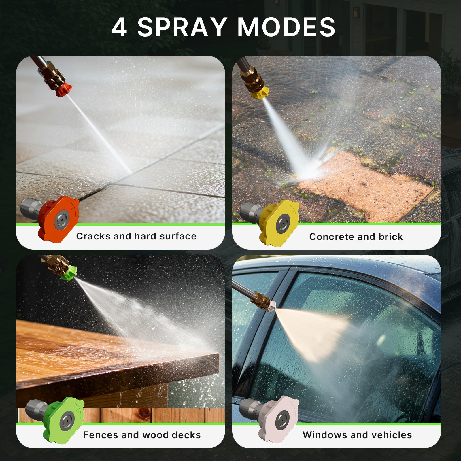 W8 4800 PSI Electric Pressure Washer