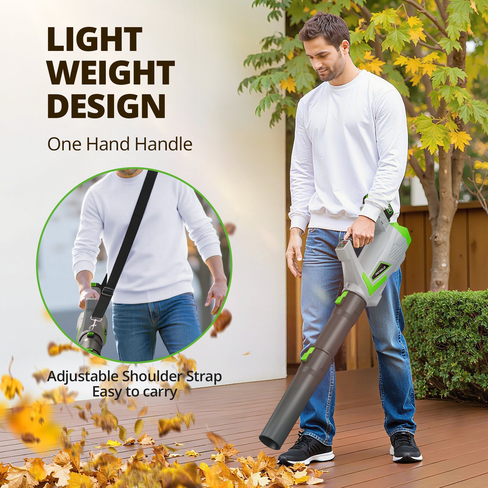 20V 630CFM Cordless Leaf Blower