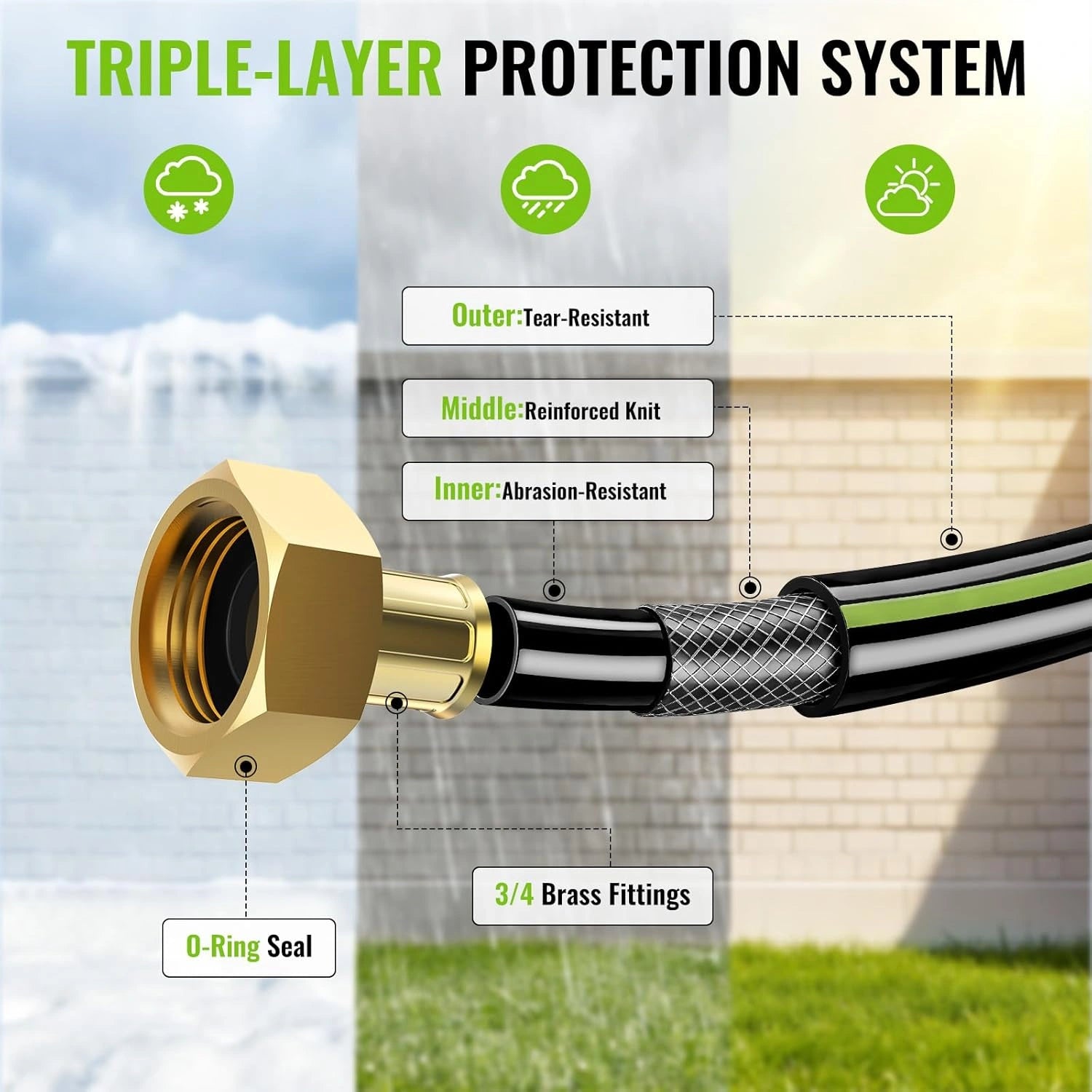 Auto Retractable Garden Hose Reel