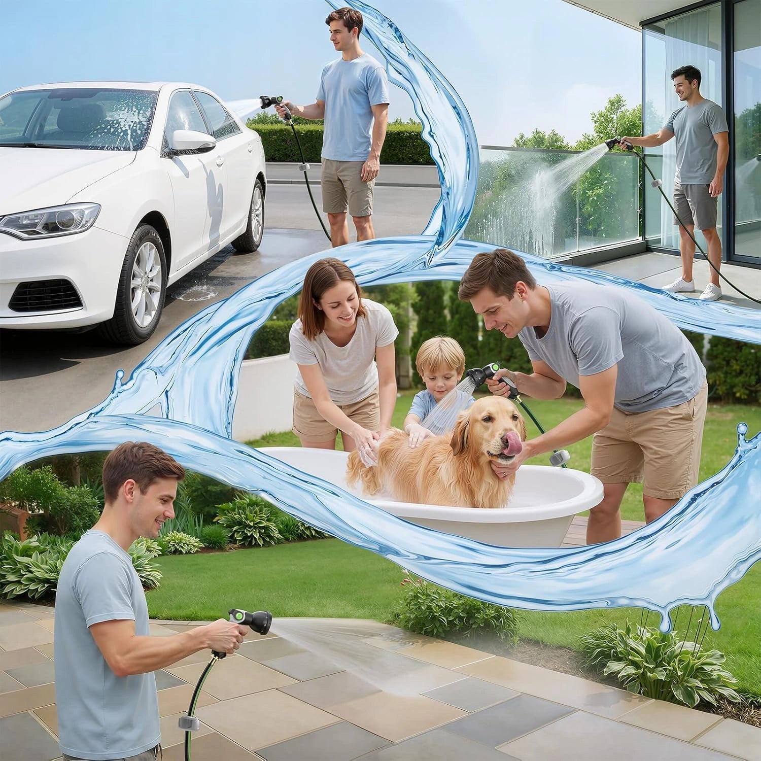 Auto Retractable Garden Hose Reel