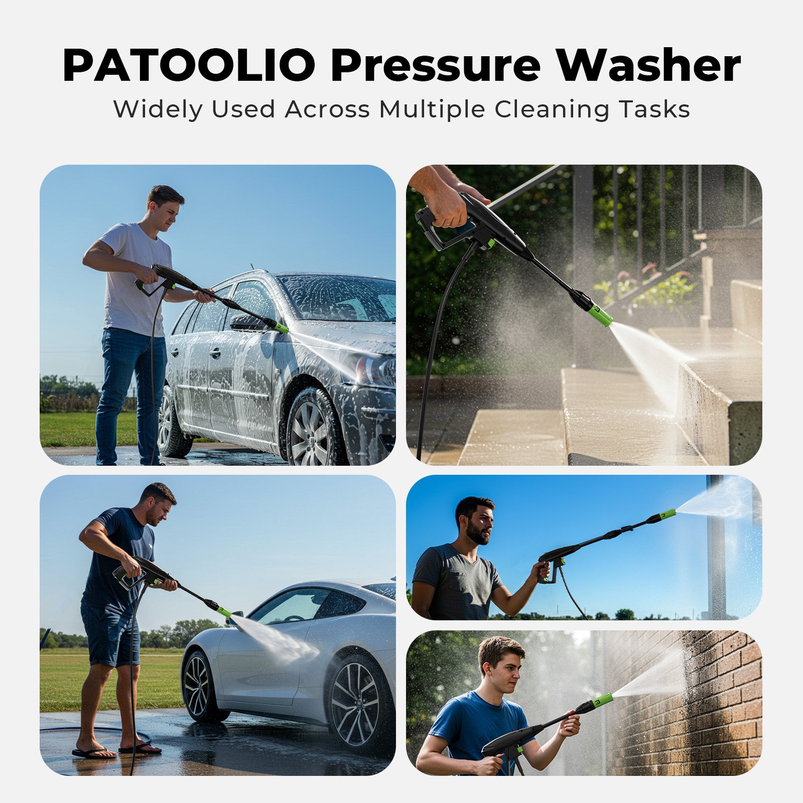 PATOOLIO W6 4200PSI Electric Pressure Washer